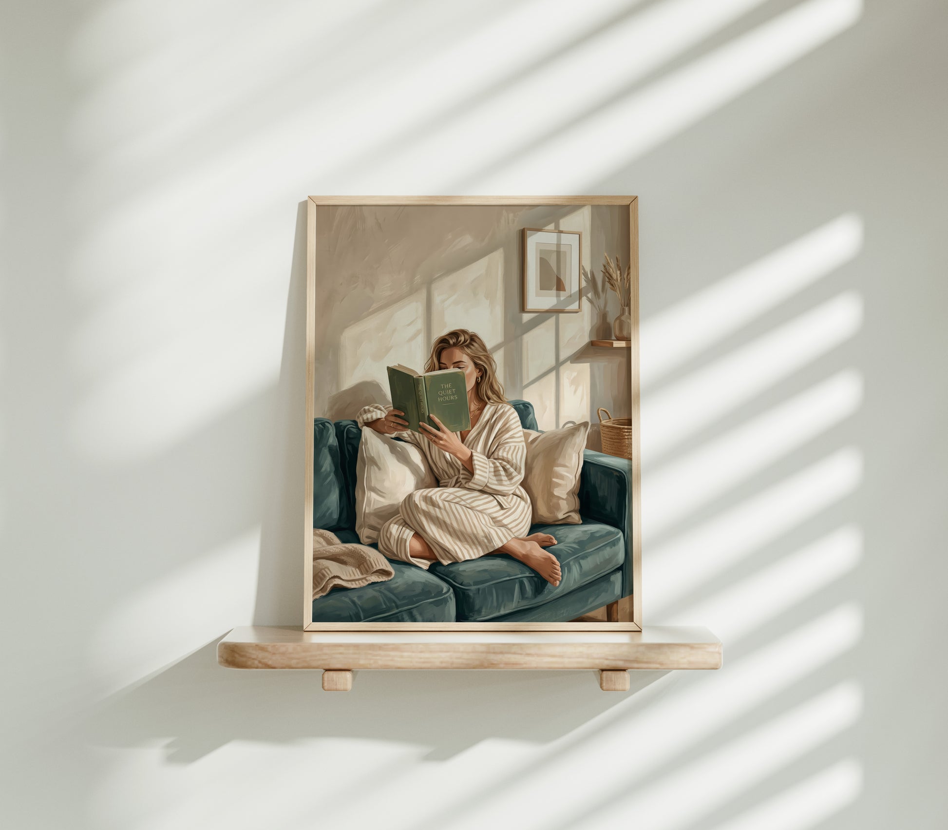 The Quiet Hours Poster - Contemporary Deko für deine Leseecke