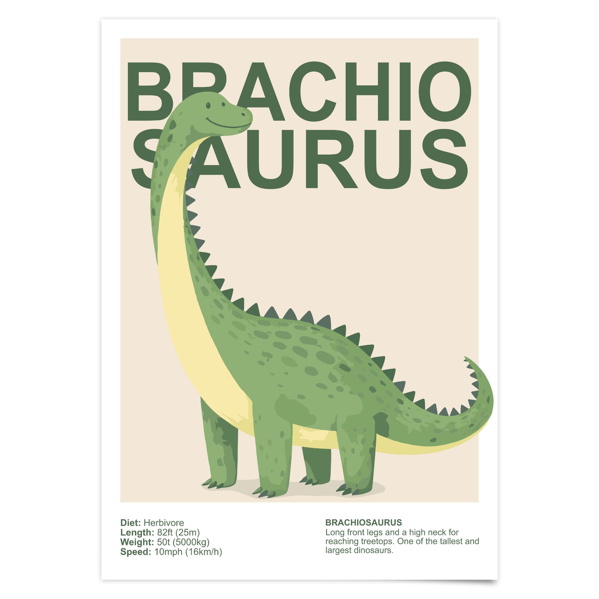 Dinosaurier Poster Kinder- & Babyzimmer Deko Dino Drucke 3er, 6er, 9er Set