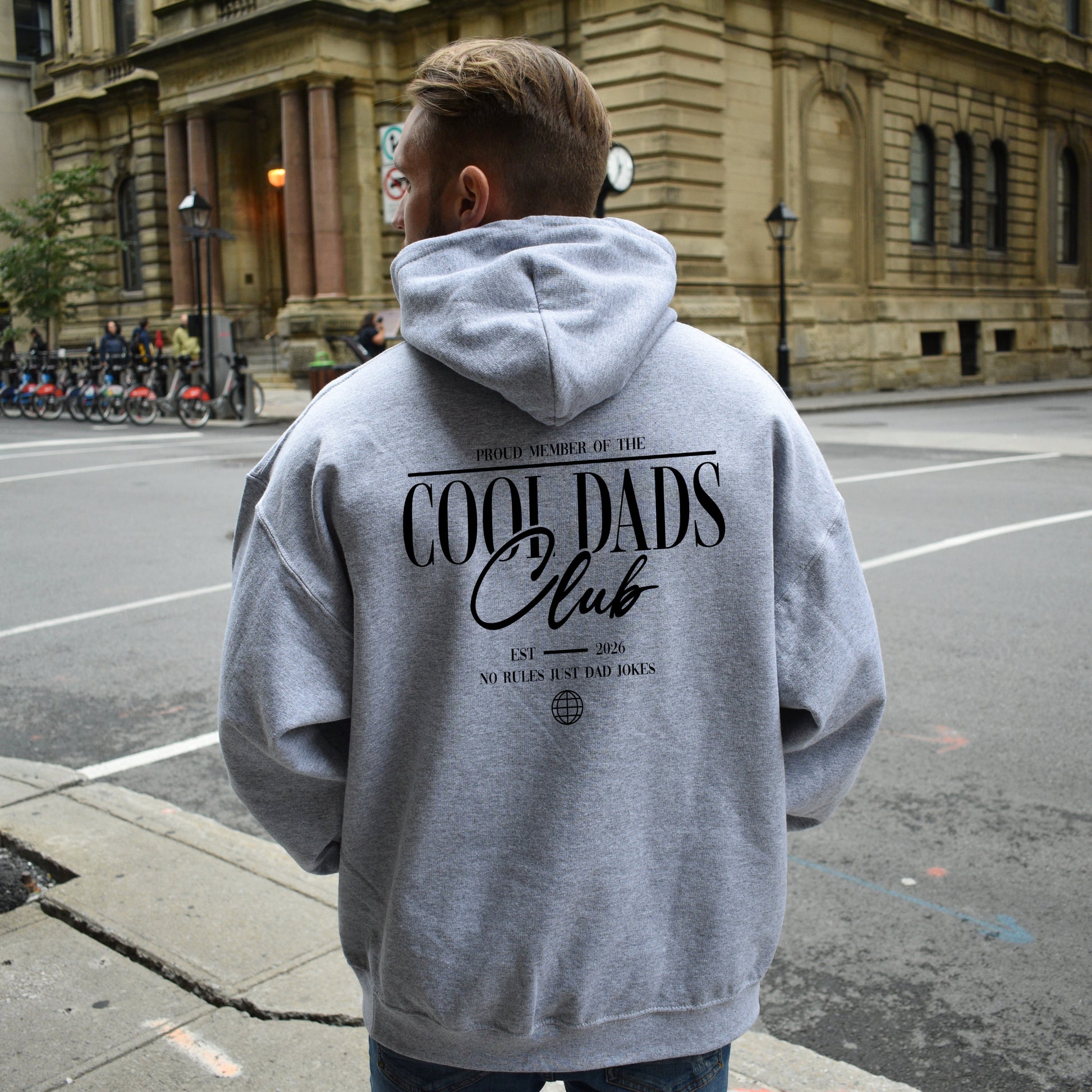 Cool Dads Club Hoodie für Papa Geschenk Personalisiert zum Vatertag & Geburt