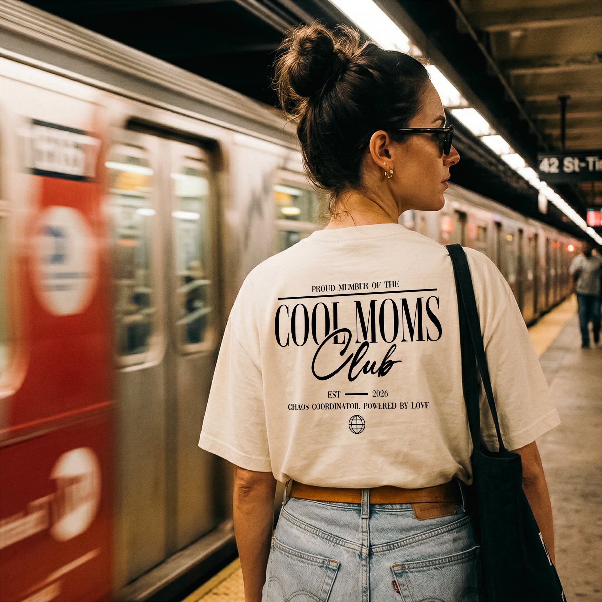 Cool Moms Club Shirt personalisiertes Geschenk für Mamas