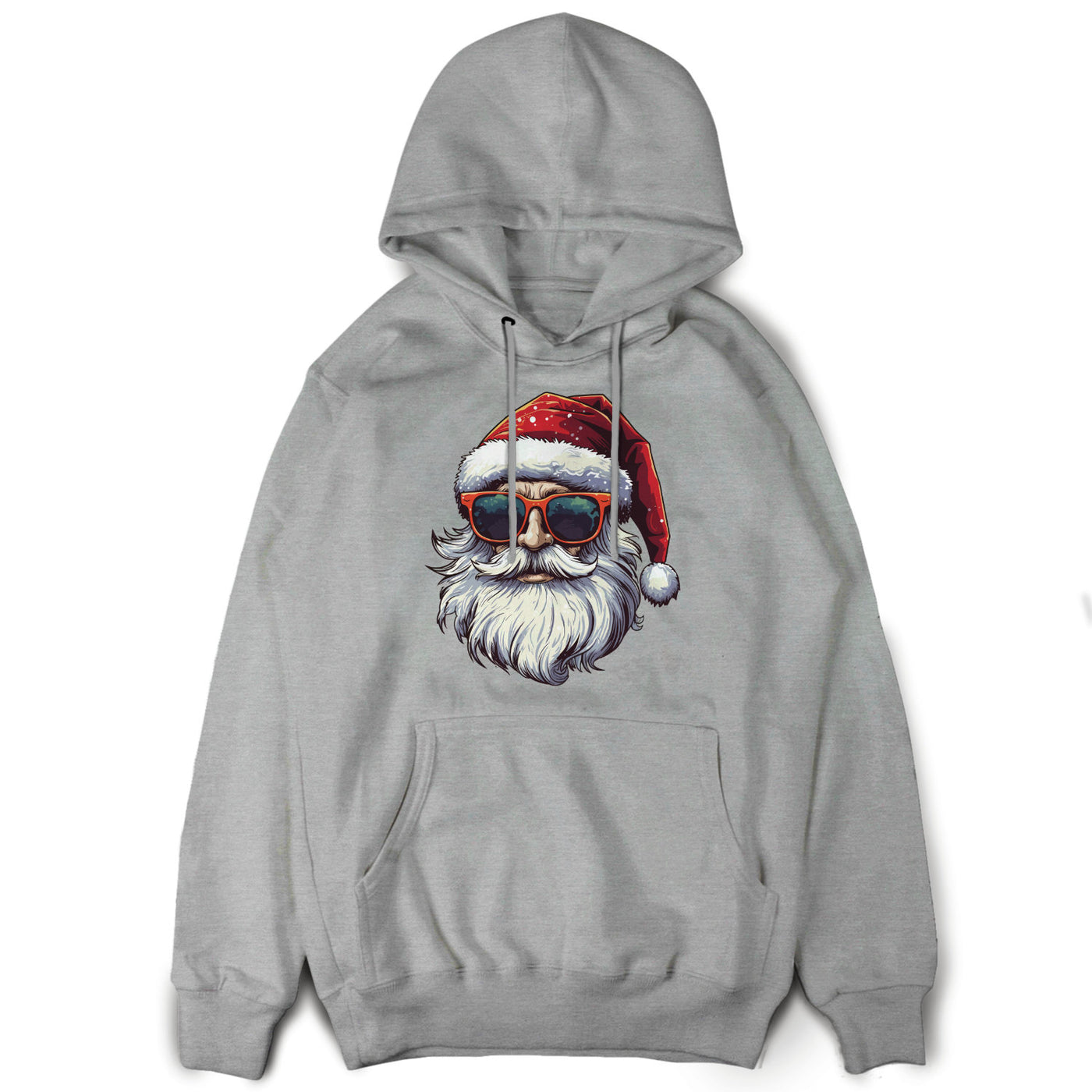 Weihnachten Pullover Cool Santa Weihnachten Hoodie Weihnachtsgeschenk Weihnachtsmann mit Sonnenbrille Weihnachten Pullover Mann Frau Unisex