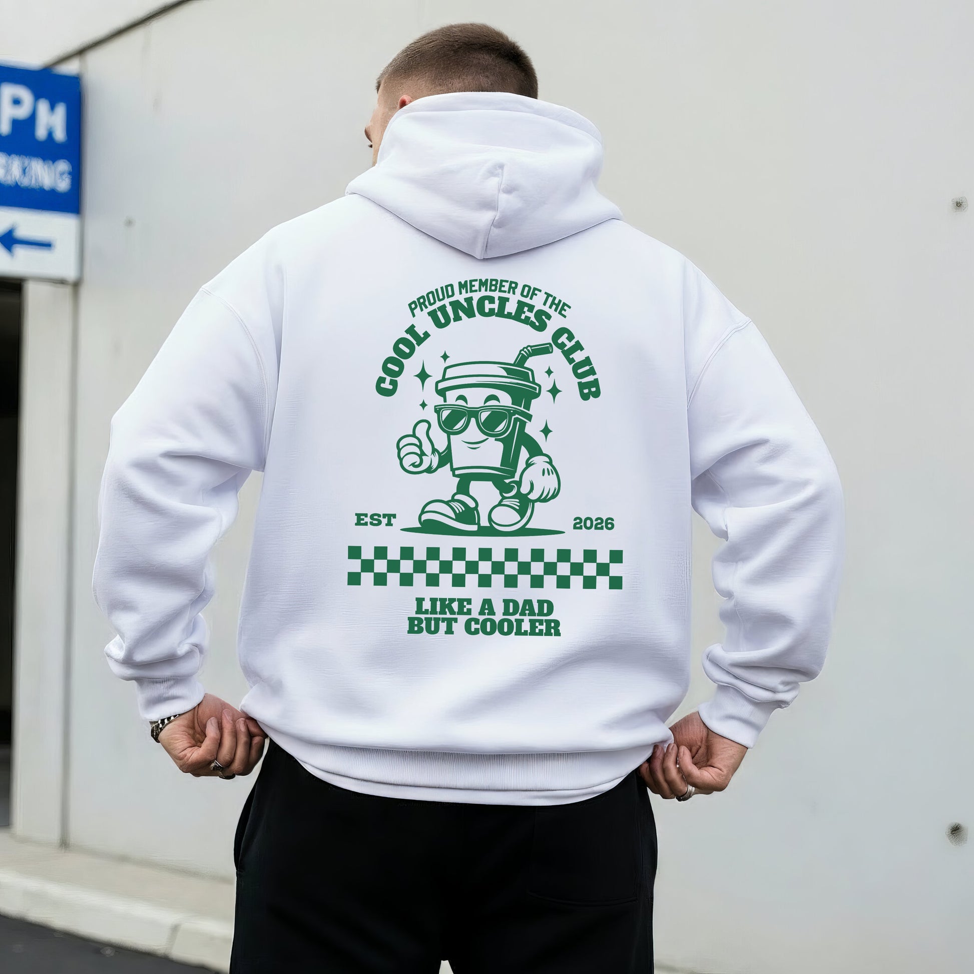 Cool Uncles Club Shirt, Sweatshirts & Hoodies - Onkel Geschenk Baby - Personalisiert - Du wirst Onkel - Patenonkel