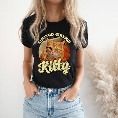 Haustier Foto Shirt Hunde Shirt Katzen T-Shirt Custom Druck Wunschshirt Personalisiertes Geschenk Limited Edition