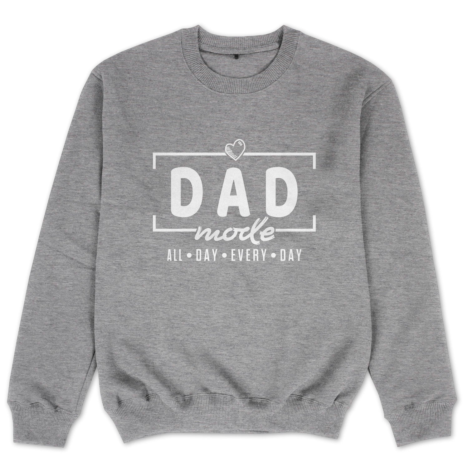 Dad Sweatshirt Papa Pullover Dad Mode All Day Every Day Vatertagsgeschenk Vater Geschenk Sweater Papa Sweatshirt Dad Mode