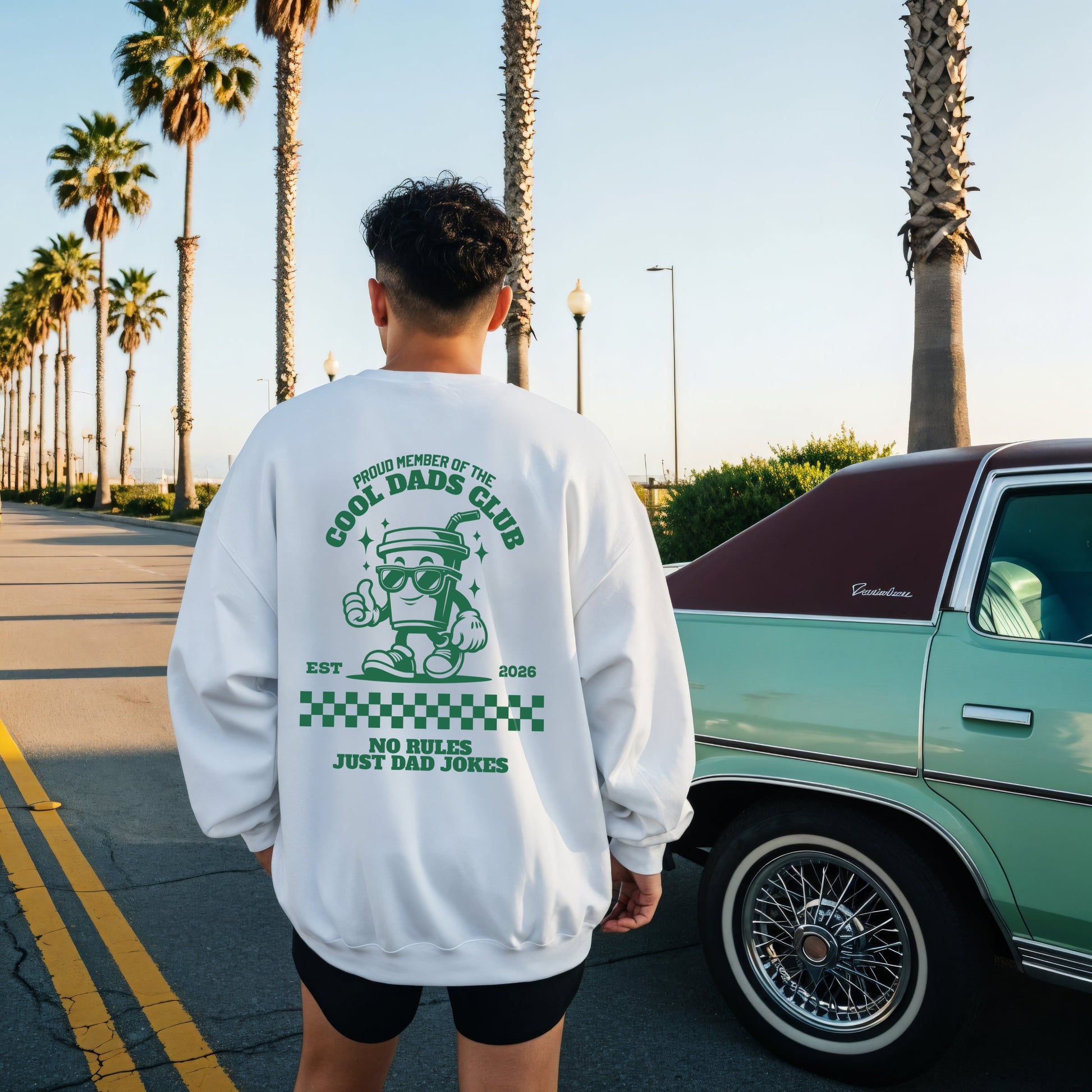 Cool Dads Club Shirt, Sweatshirts & Hoodies - Papa Pullover - Vatertag Geschenk Personalisiert - Für Eltern und neue Väter