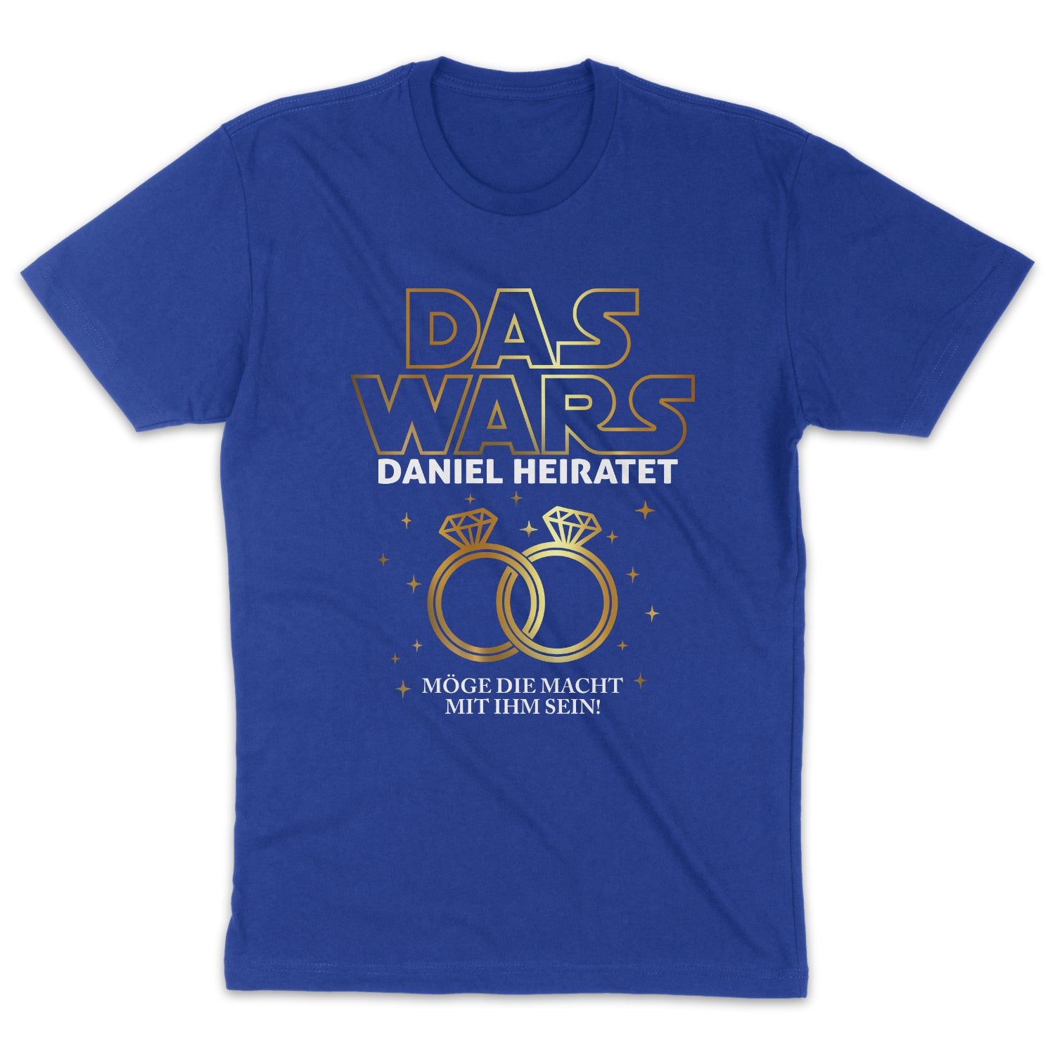 DAS WARS JGA Shirt Männer Junggesellenabschied Jga T-Shirts Hochzeit Bräutigam Wunschname Shirts jga