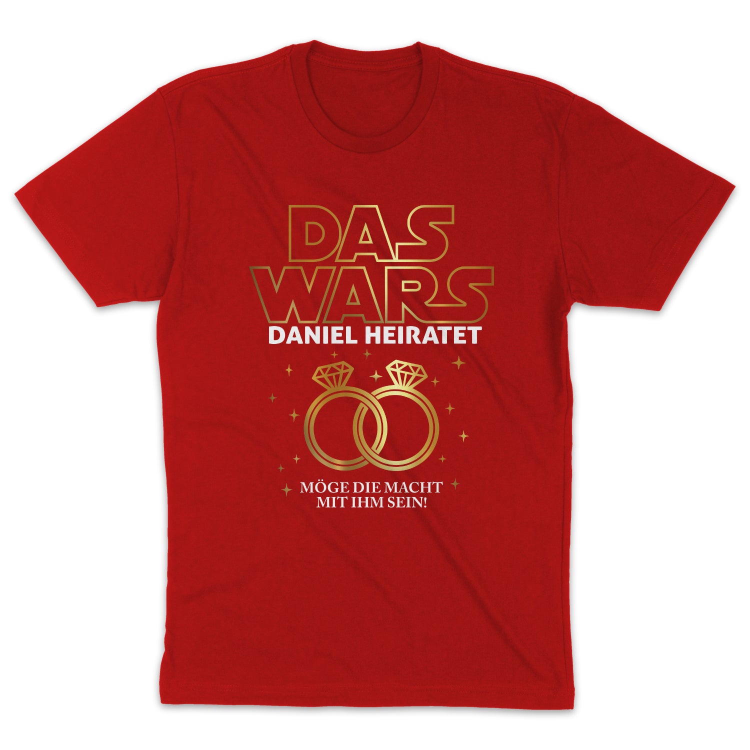 DAS WARS JGA Shirt Männer Junggesellenabschied Jga T-Shirts Hochzeit Bräutigam Wunschname Shirts jga