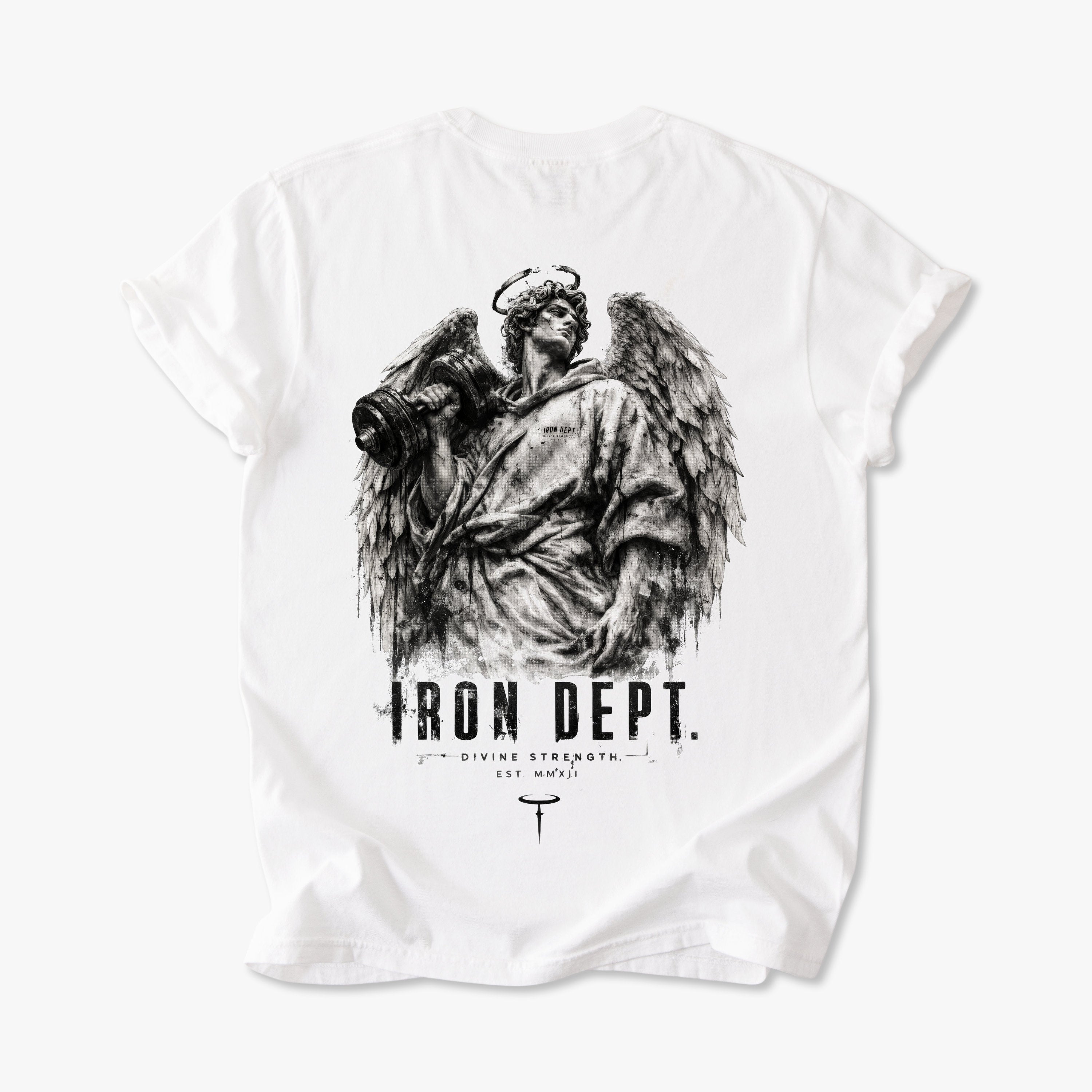 Iron Dept. Divine Strength Shirt Weiß