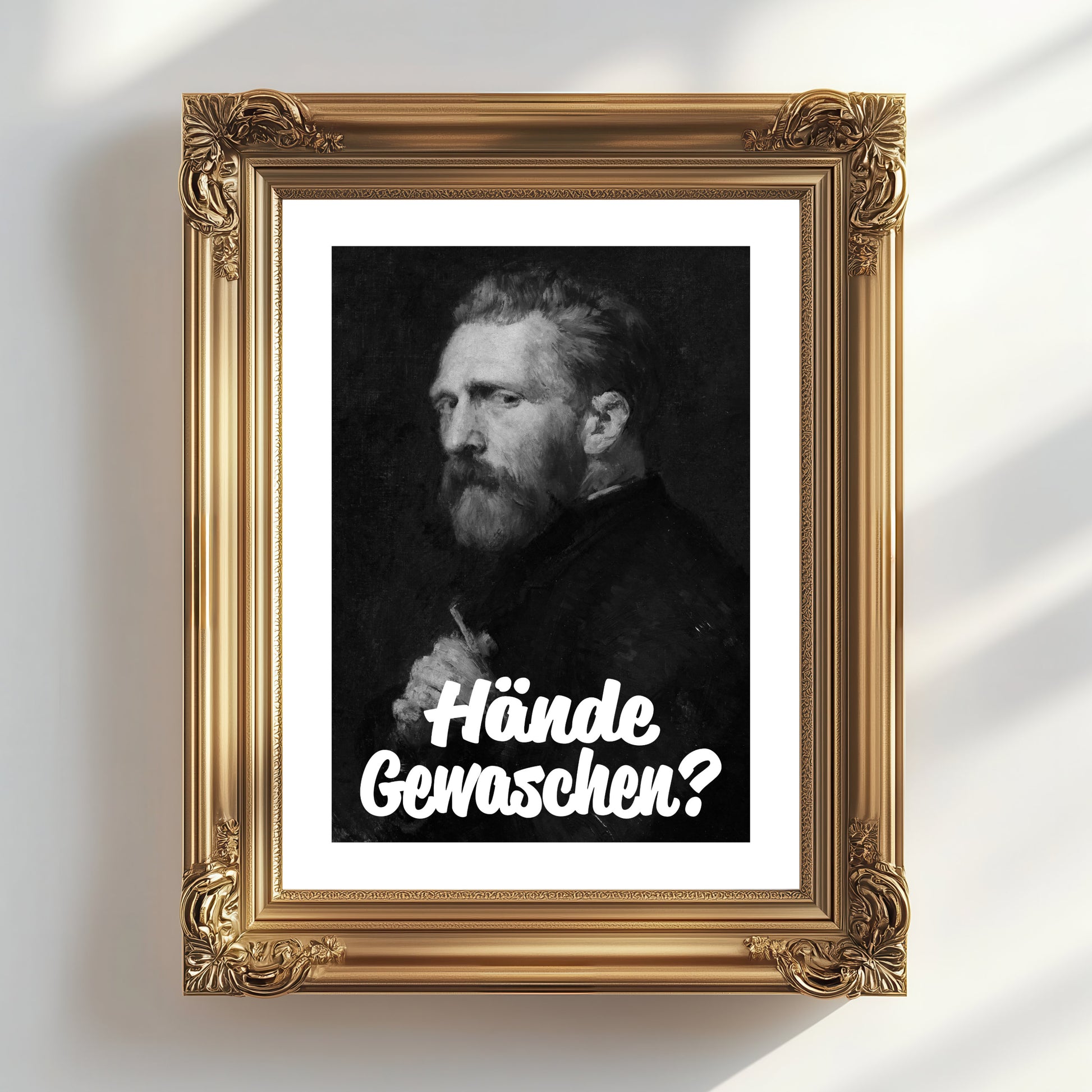 Hände gewaschen Poster Badezimmer Bild Schwarz Weiß Vintage Print Toiletten Poster Gäste WC Deko Geschenk Hauskauf Einweihungsparty Art Deco