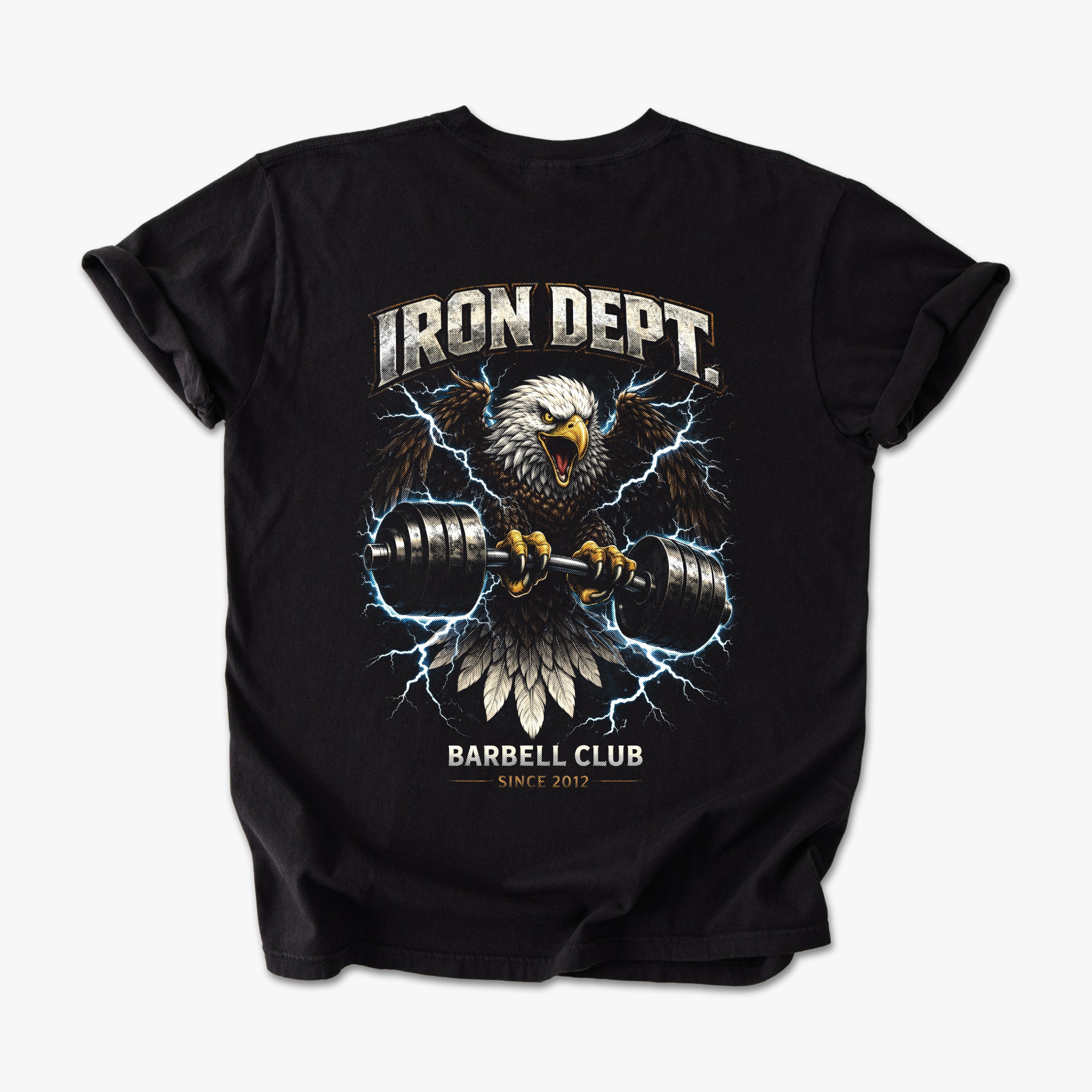 Iron Dept. Barbell Club Shirt