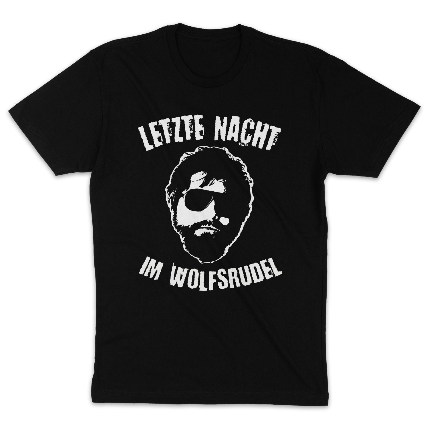 JGA Shirt Männer Letzte Nacht im Wolfsrudel Junggesellenabschied T-Shirts Hangover Shirt JGA Shirts lustig Party Shirts Bräutigam Wolfsrudel