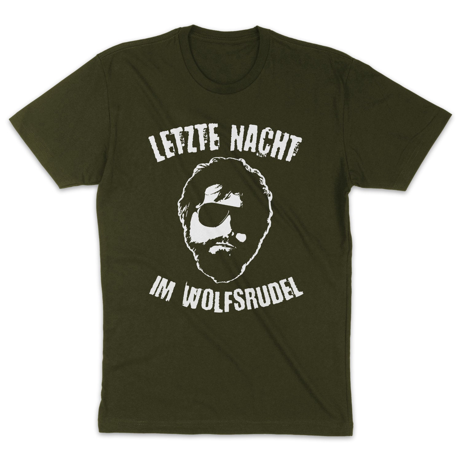 JGA Shirt Männer Letzte Nacht im Wolfsrudel Junggesellenabschied T-Shirts Hangover Shirt JGA Shirts lustig Party Shirts Bräutigam Wolfsrudel