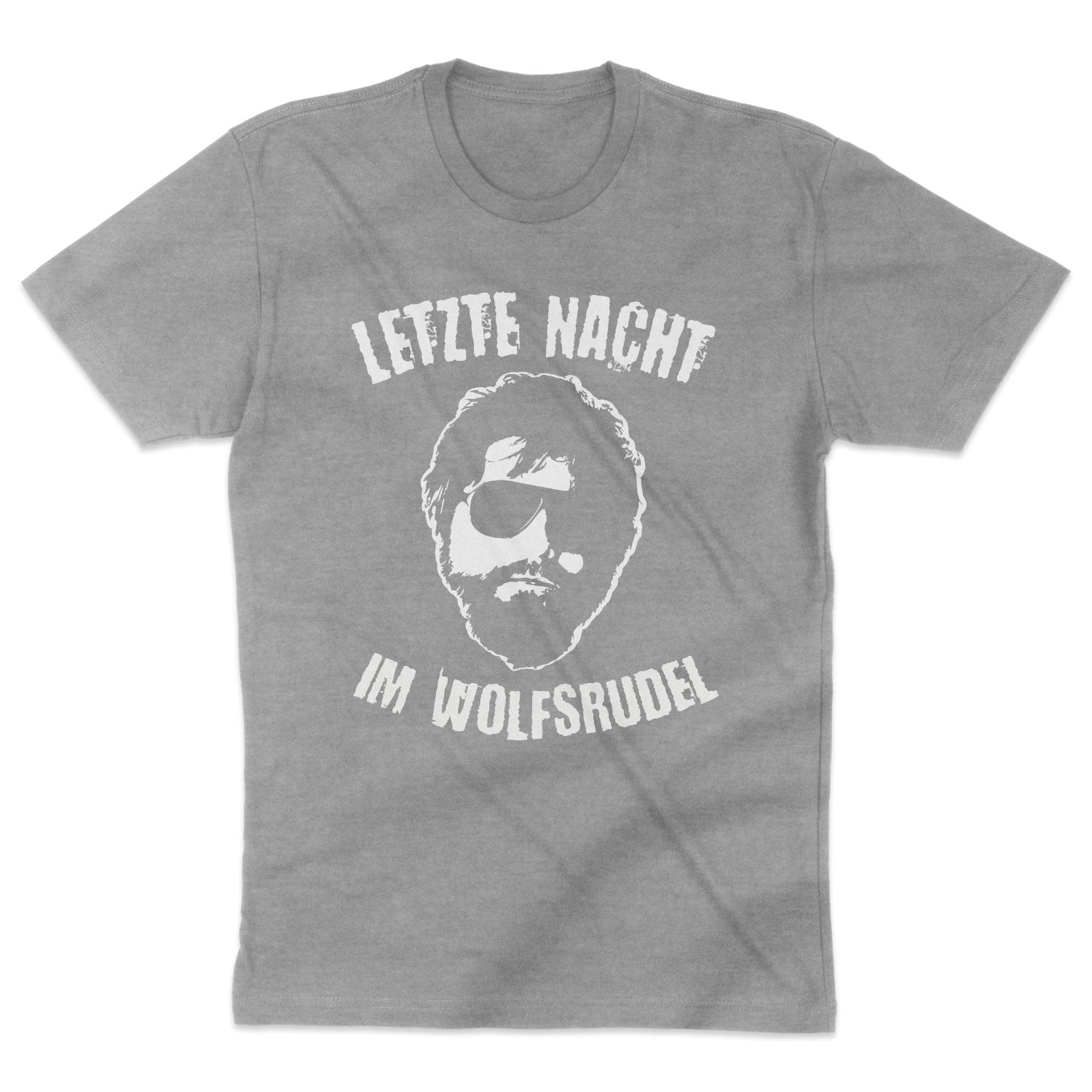 JGA Shirt Männer Letzte Nacht im Wolfsrudel Junggesellenabschied T-Shirts Hangover Shirt JGA Shirts lustig Party Shirts Bräutigam Wolfsrudel