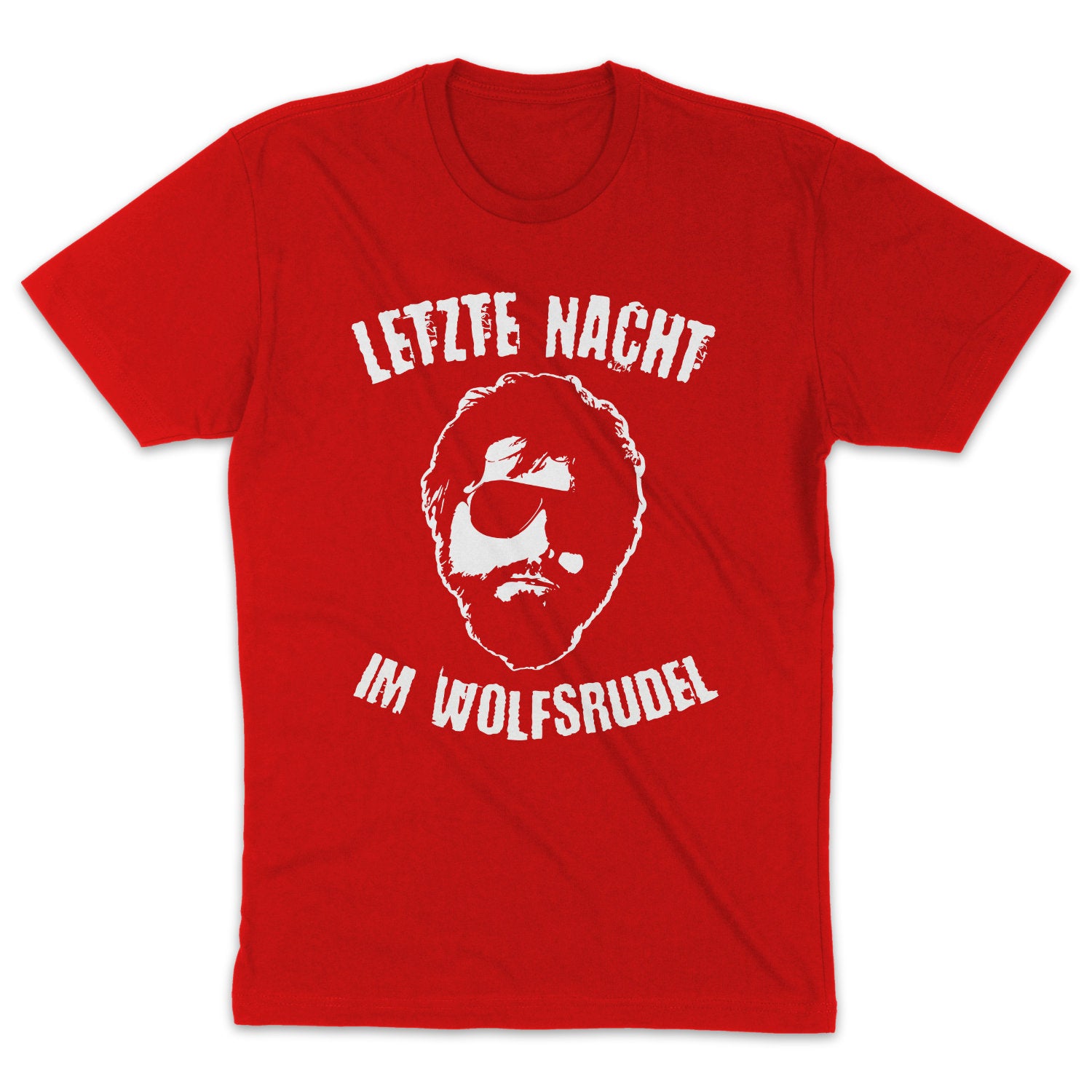 JGA Shirt Männer Letzte Nacht im Wolfsrudel Junggesellenabschied T-Shirts Hangover Shirt JGA Shirts lustig Party Shirts Bräutigam Wolfsrudel