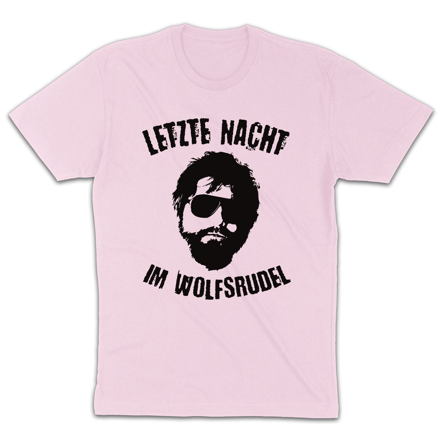 JGA Shirt Männer Letzte Nacht im Wolfsrudel Junggesellenabschied T-Shirts Hangover Shirt JGA Shirts lustig Party Shirts Bräutigam Wolfsrudel