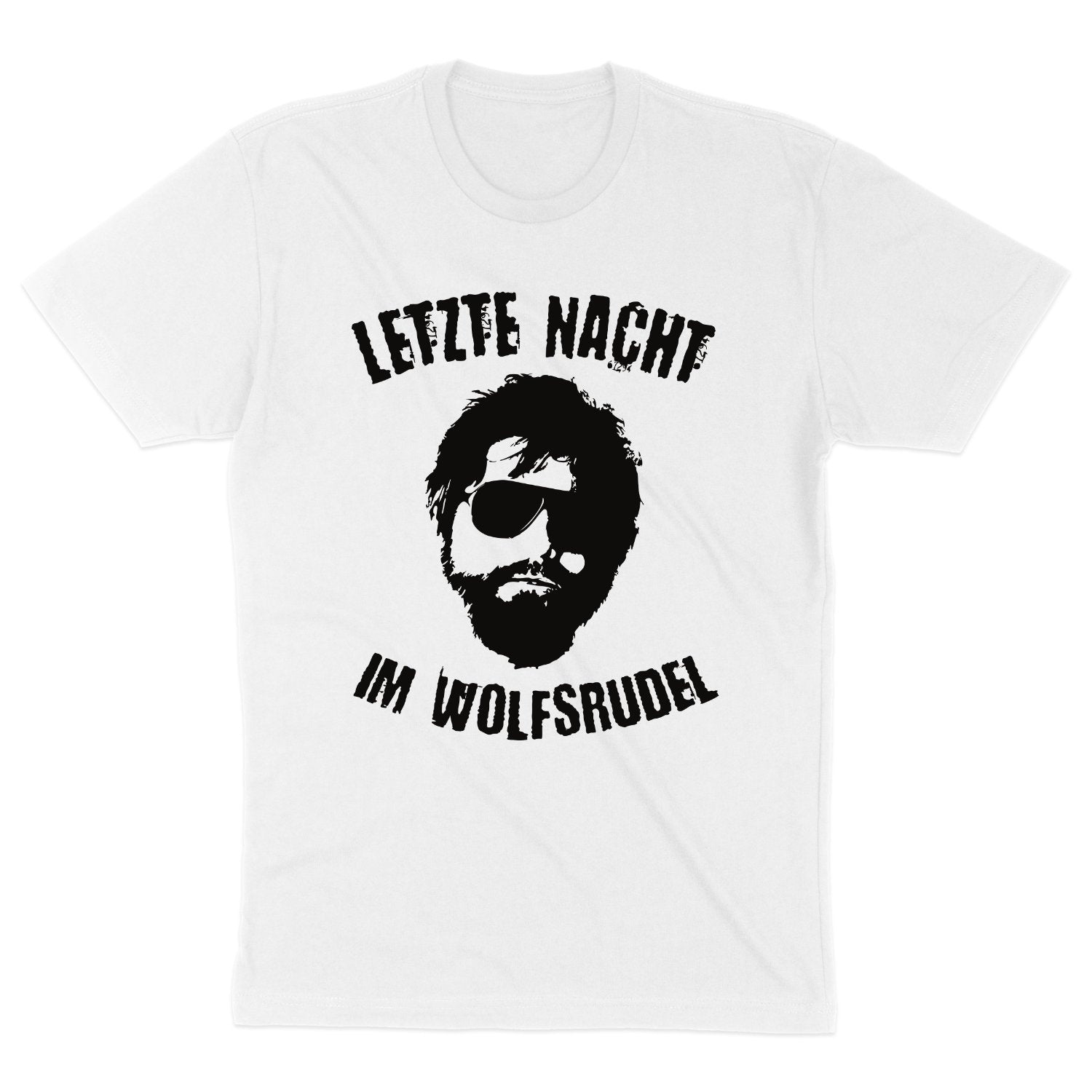 JGA Shirt Männer Letzte Nacht im Wolfsrudel Junggesellenabschied T-Shirts Hangover Shirt JGA Shirts lustig Party Shirts Bräutigam Wolfsrudel