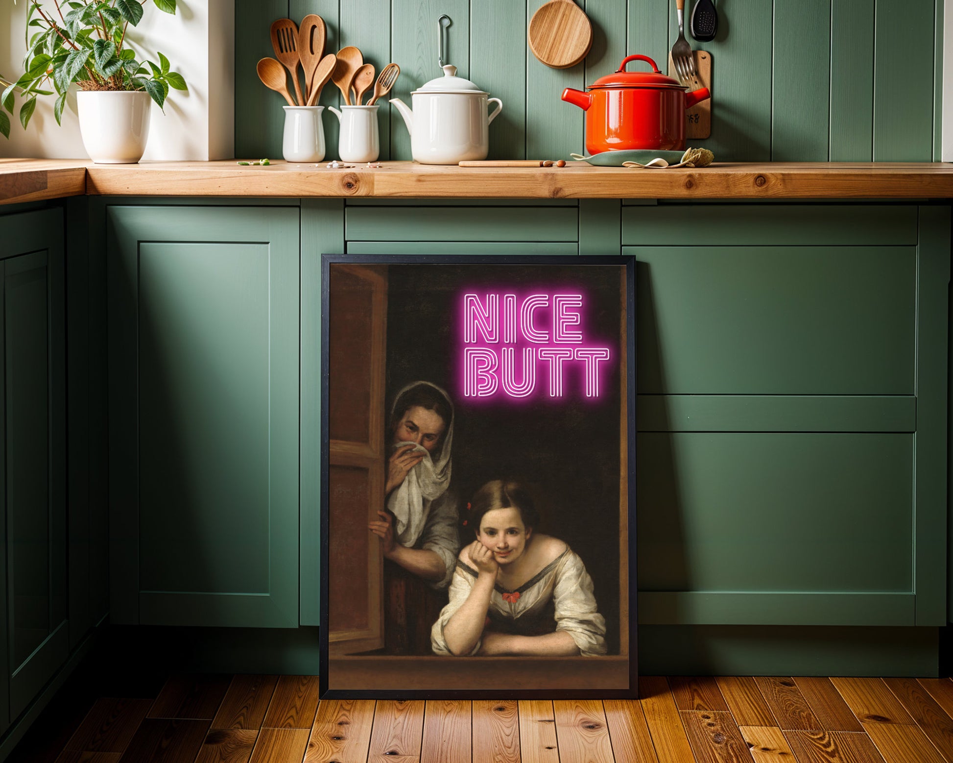 Badezimmer Bilder Lustig Nice Butt Poster Schlafzimmer Bild Gäste WC Deko Badezimmer Print Poster Vintage Deko Trendige Poster Art Deco