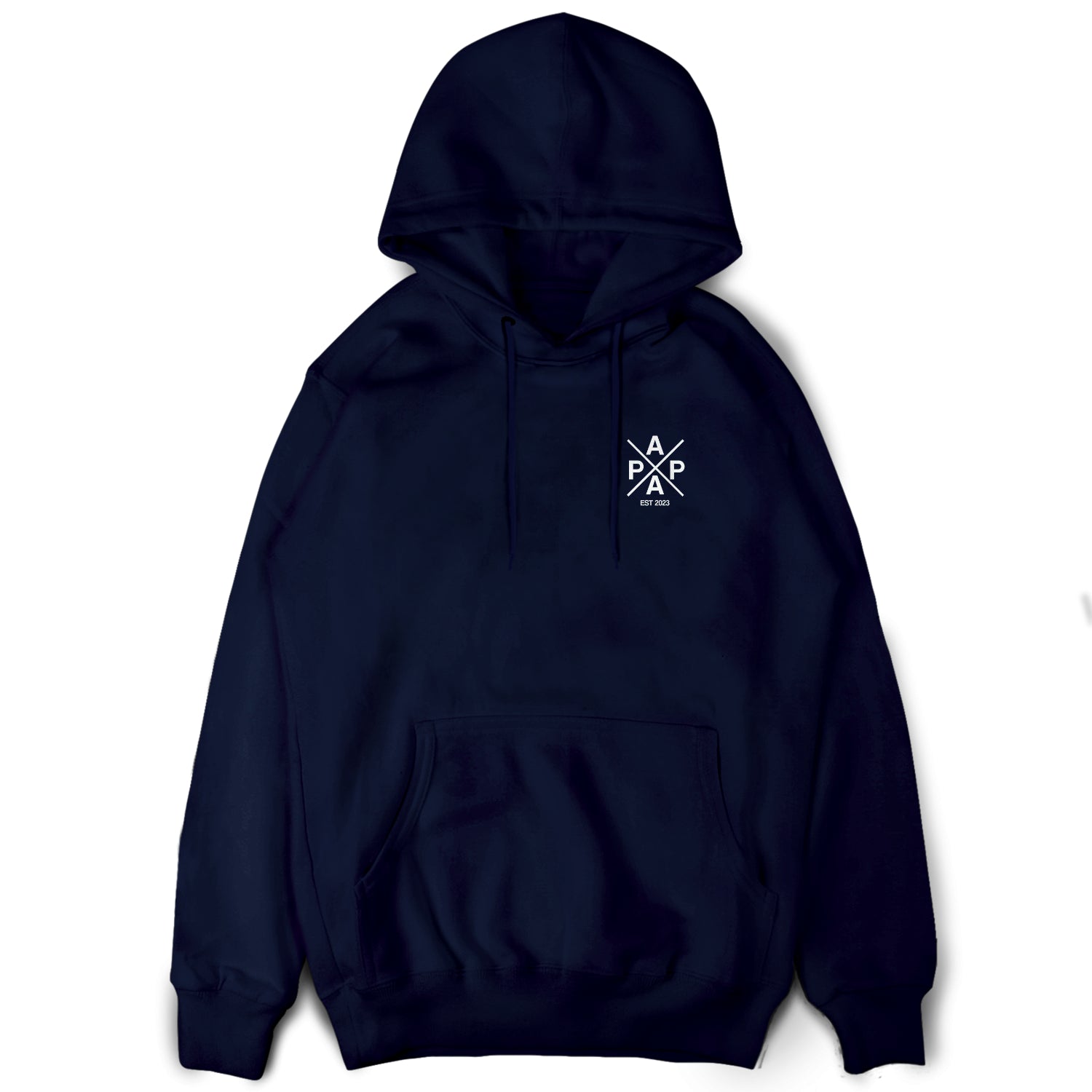 Papa Hoodie personalisiert Minimalistisch Geschenk Weihnachten Papa Pullover mit Wunschdatum Papa Weihnachtsgeschenk