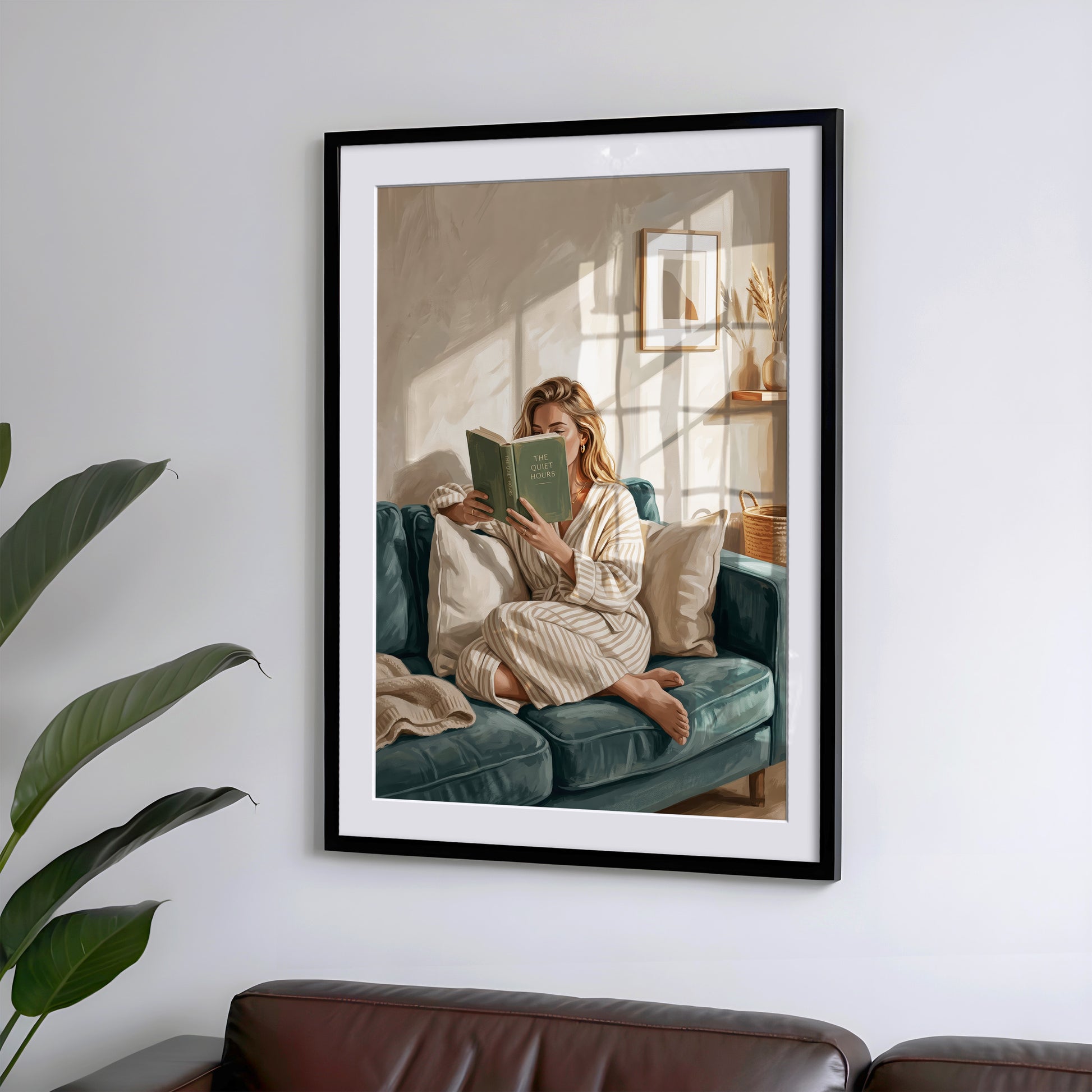 The Quiet Hours Poster - Contemporary Deko für deine Leseecke