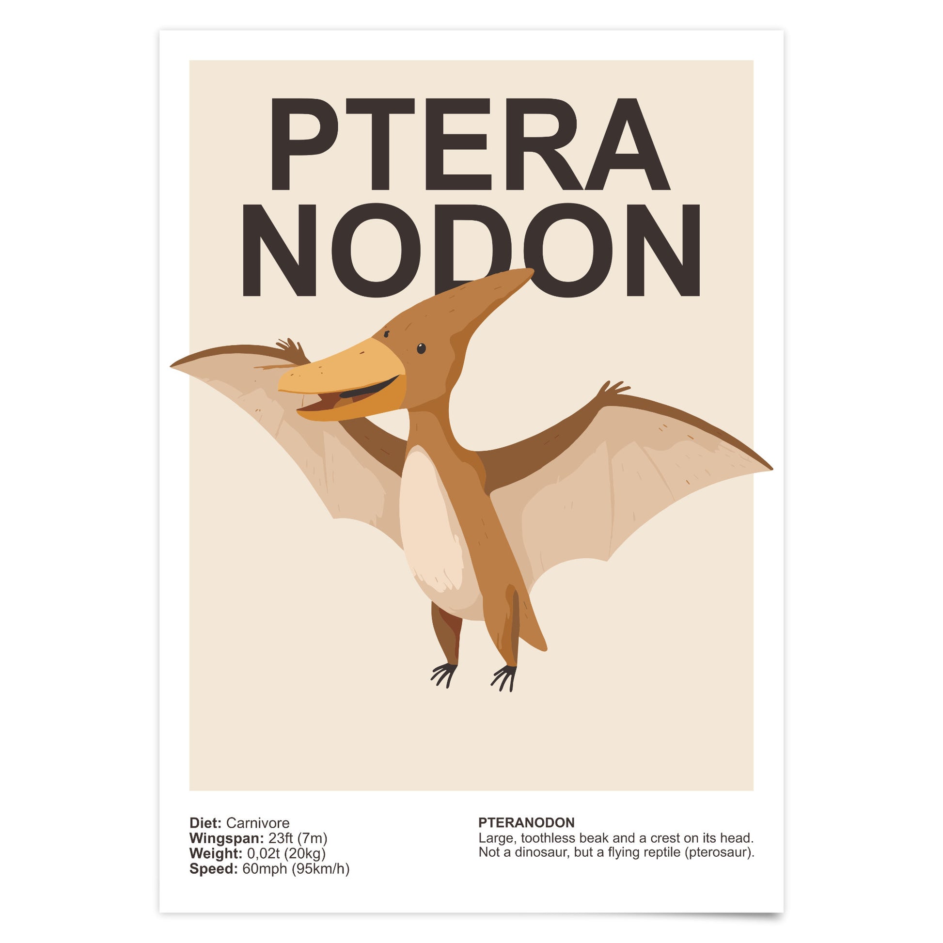 Dinosaurier Poster Kinder- & Babyzimmer Deko Dino Drucke 3er, 6er, 9er Set