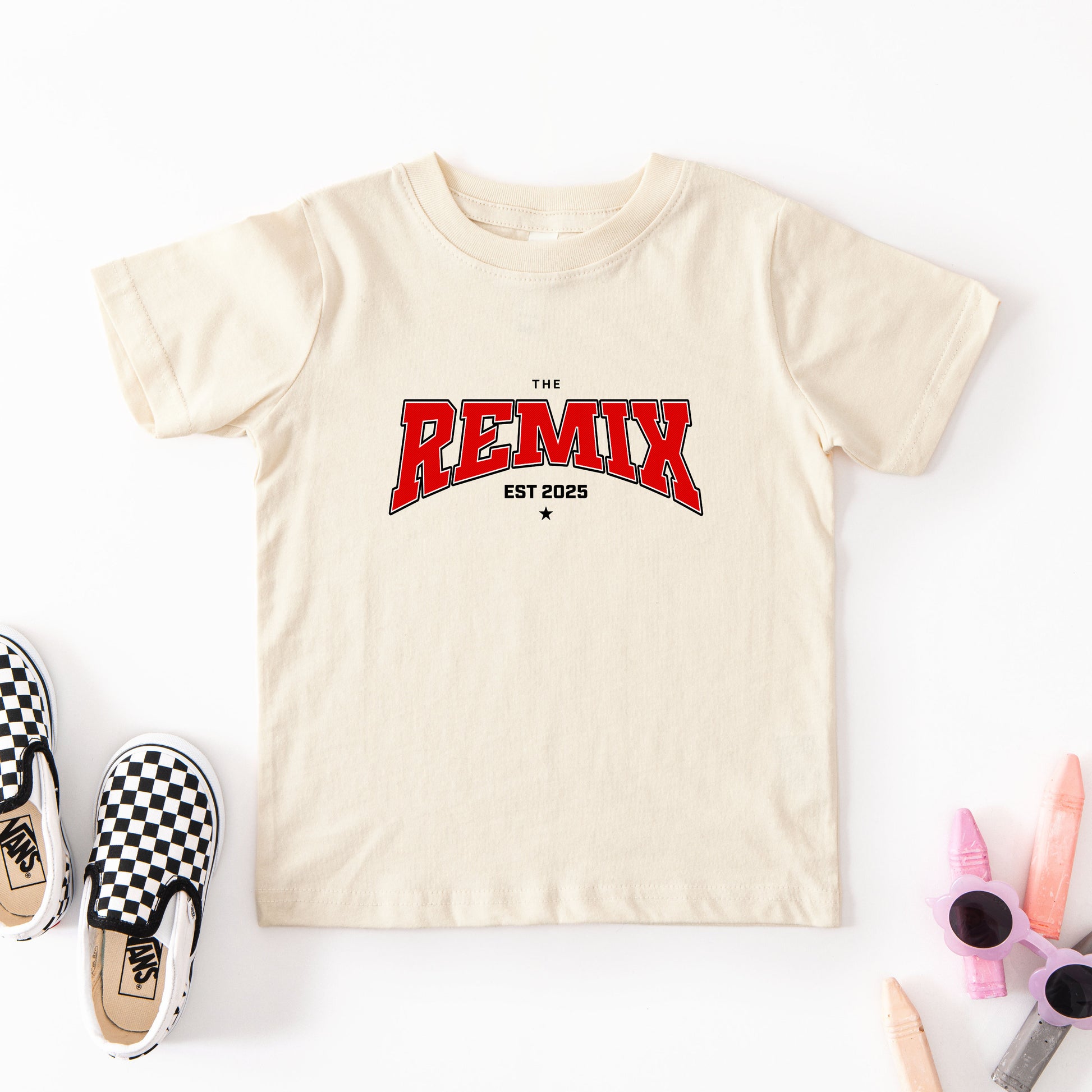 Papa Baby Partnerlook Shirts - The Original & The Remix - Mama Tochter Outfit - Babybodys personalisiert