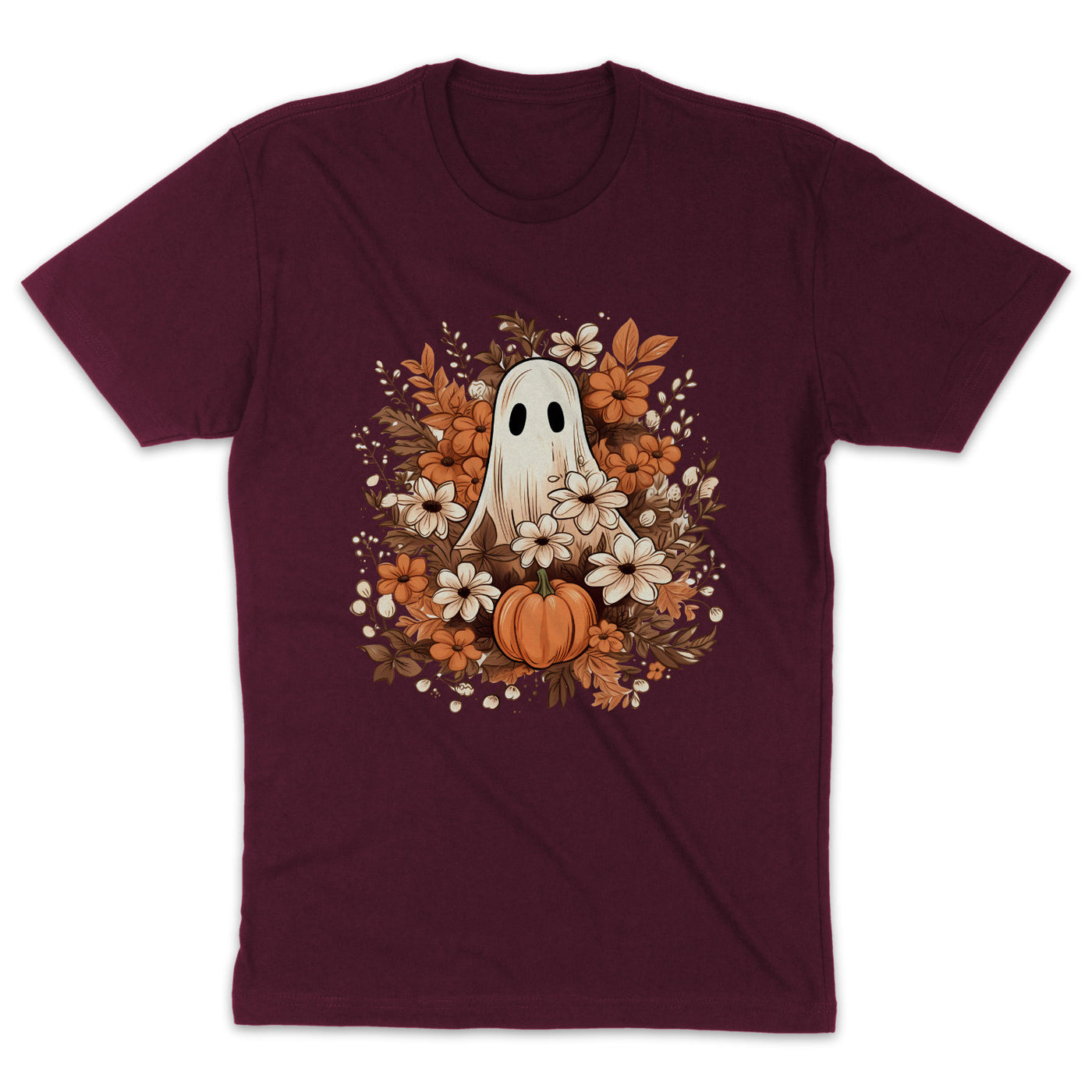 Spooky Ghost Shirt Halloween T-Shirt Herbst Winter Unisex Shirts Kürbis