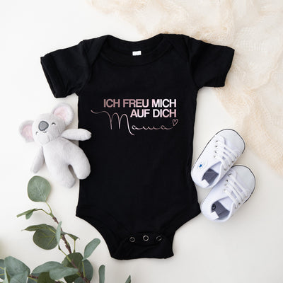 Babybody Papa personalisiert Mama Babybody Schwangerschaft verkünden Bodysuit Baby Geschenk Baby Shirts Opa Oma Tante Onkel Bruder Schwester