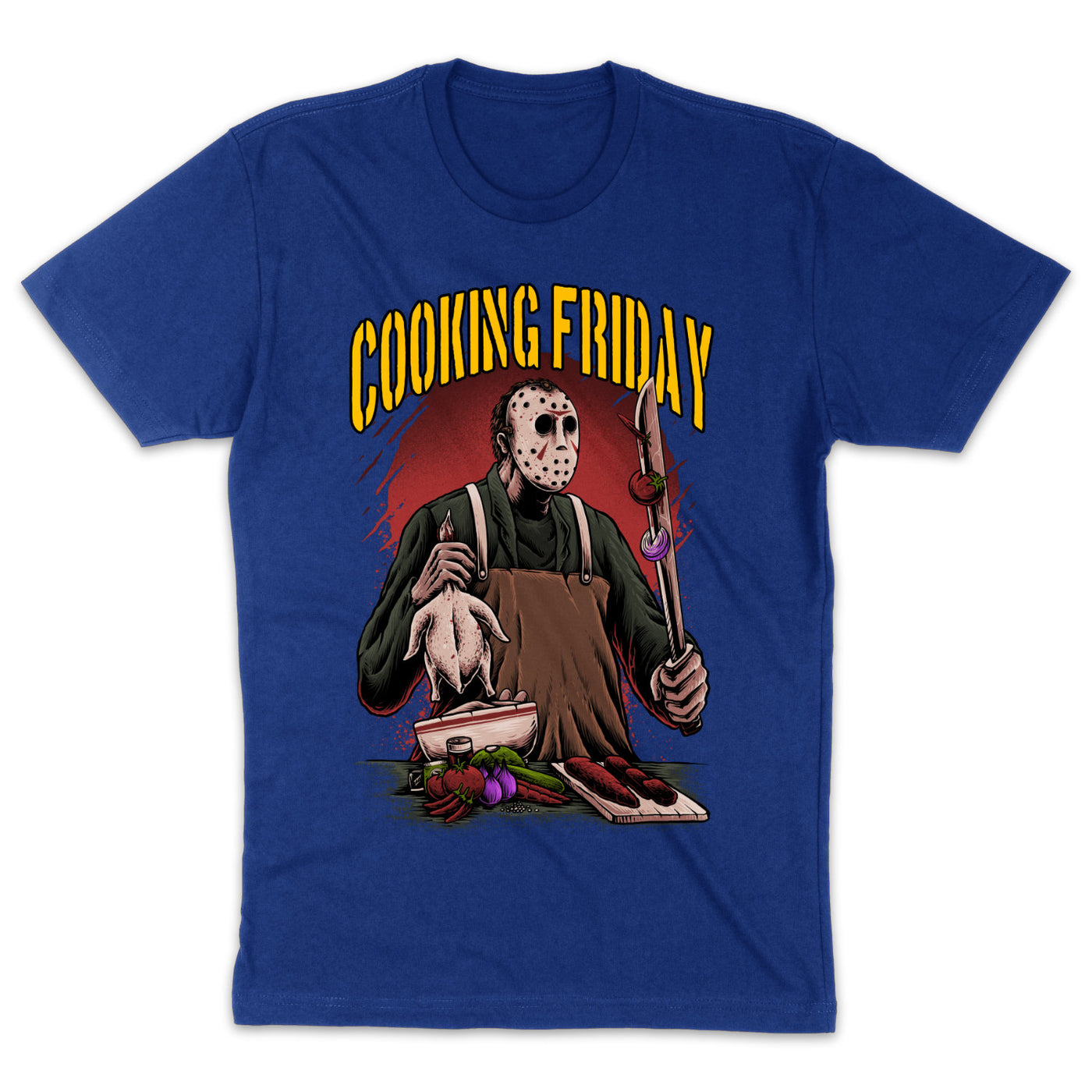 Halloween Shirt Cooking Friday 13th Jason Horror T-Shirt