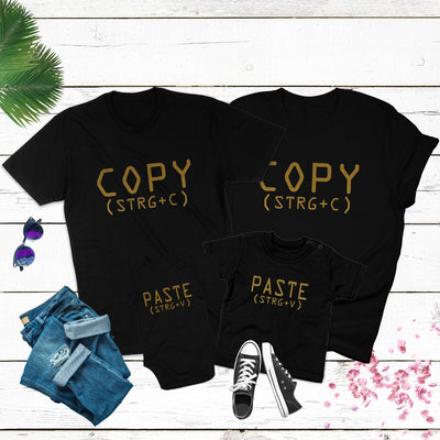 Copy und Paste Shirts Strg + C und Strg + V