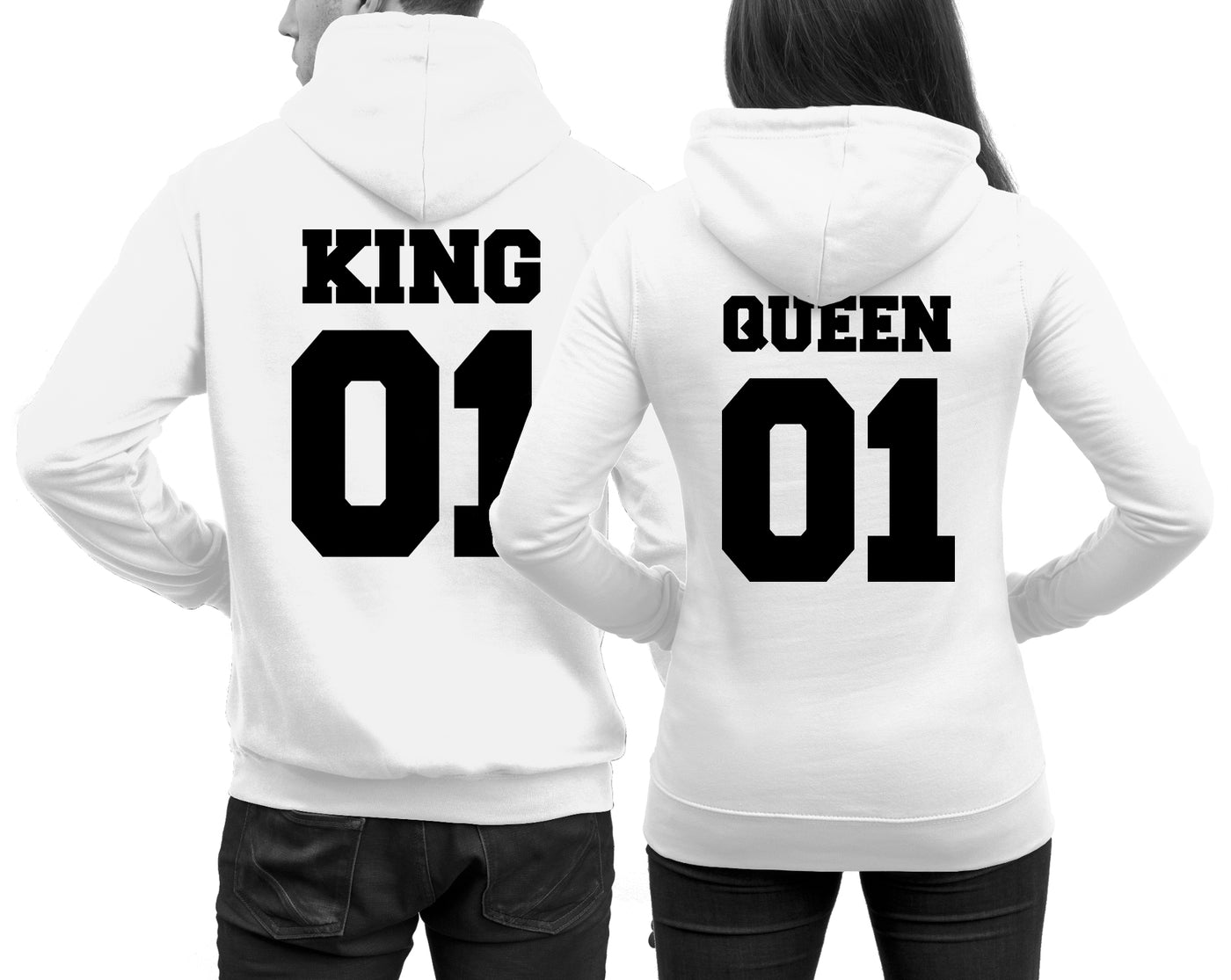 ebay-king-queen-set-hoodies-weiss