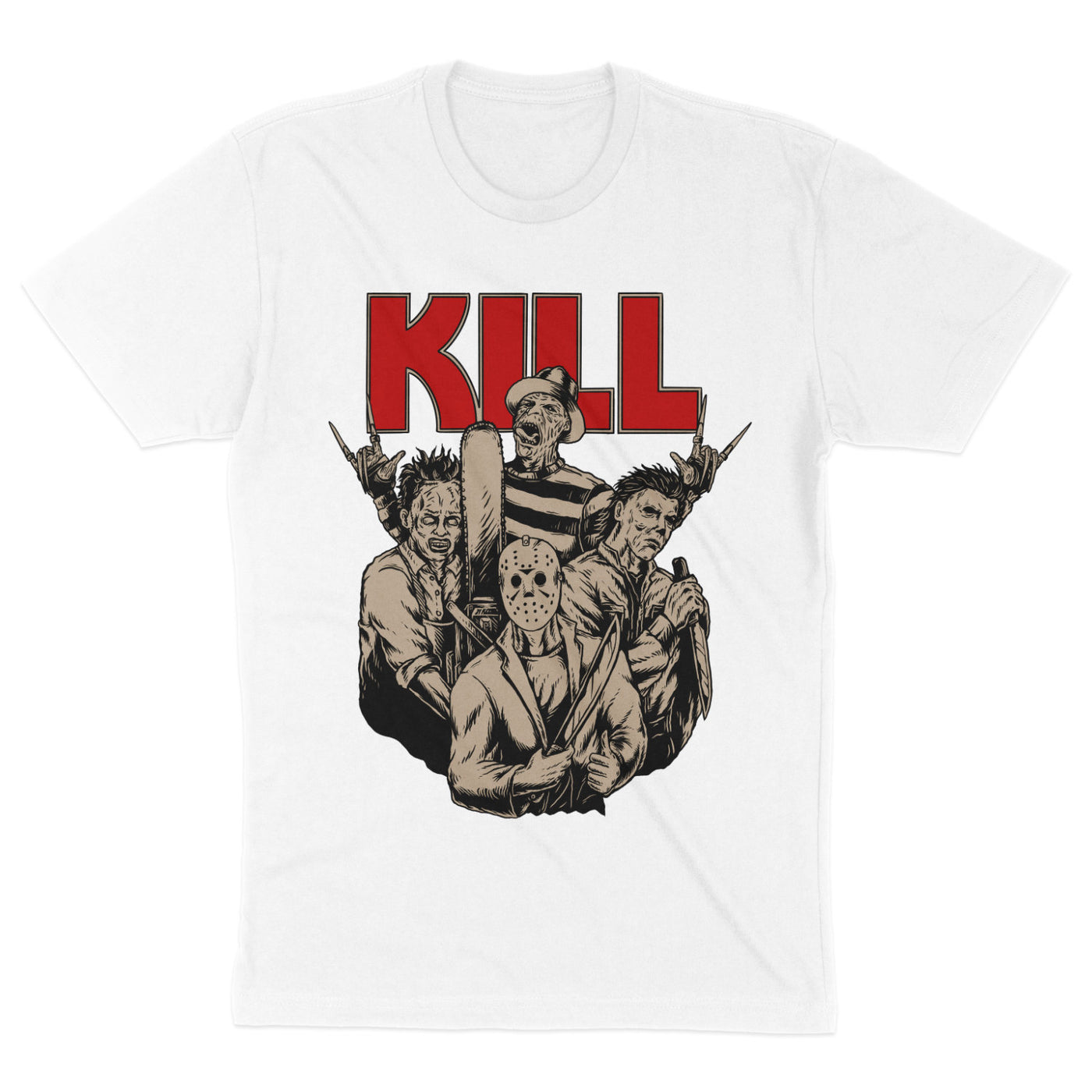 KILL Horror T-Shirt Halloween