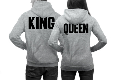 king-queen-hoodie-grau-ft95hod