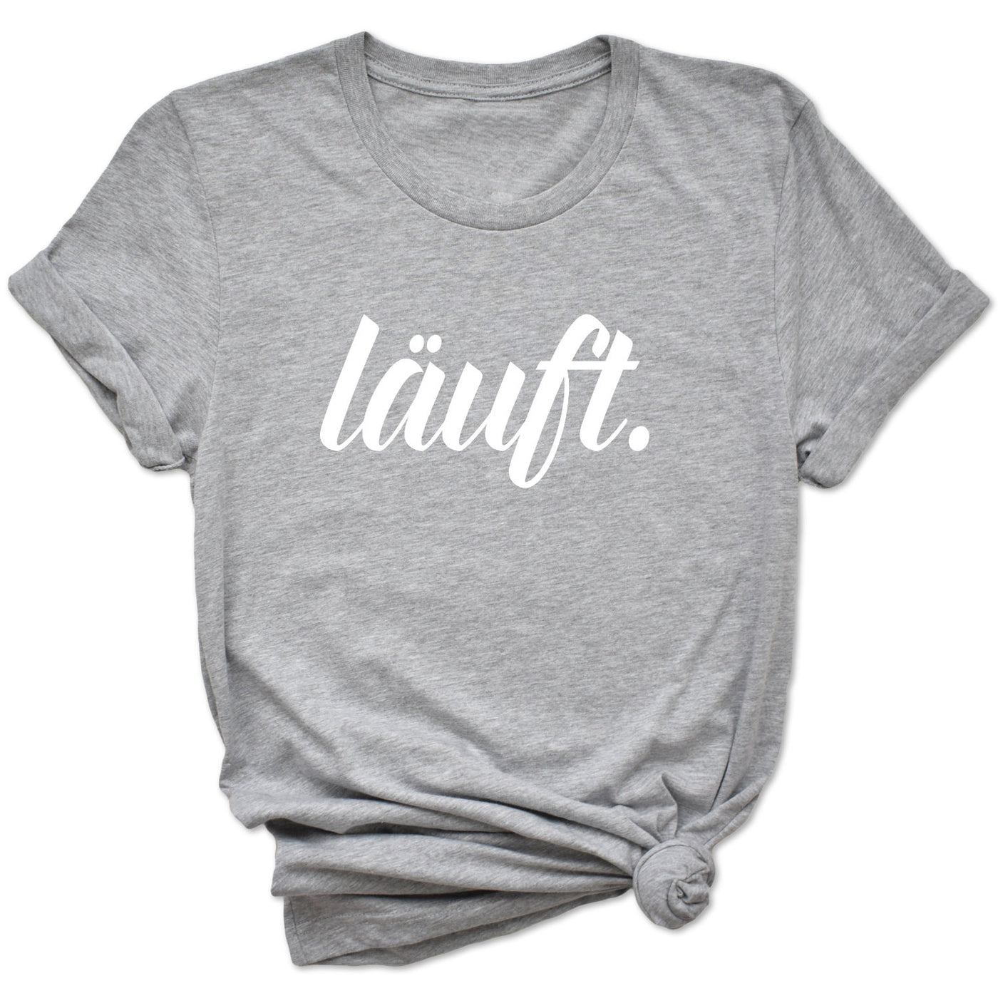 Läuft T-Shirt Sprüche Shirt Fun Arbeit Beruf und Büro Unisex Shirts