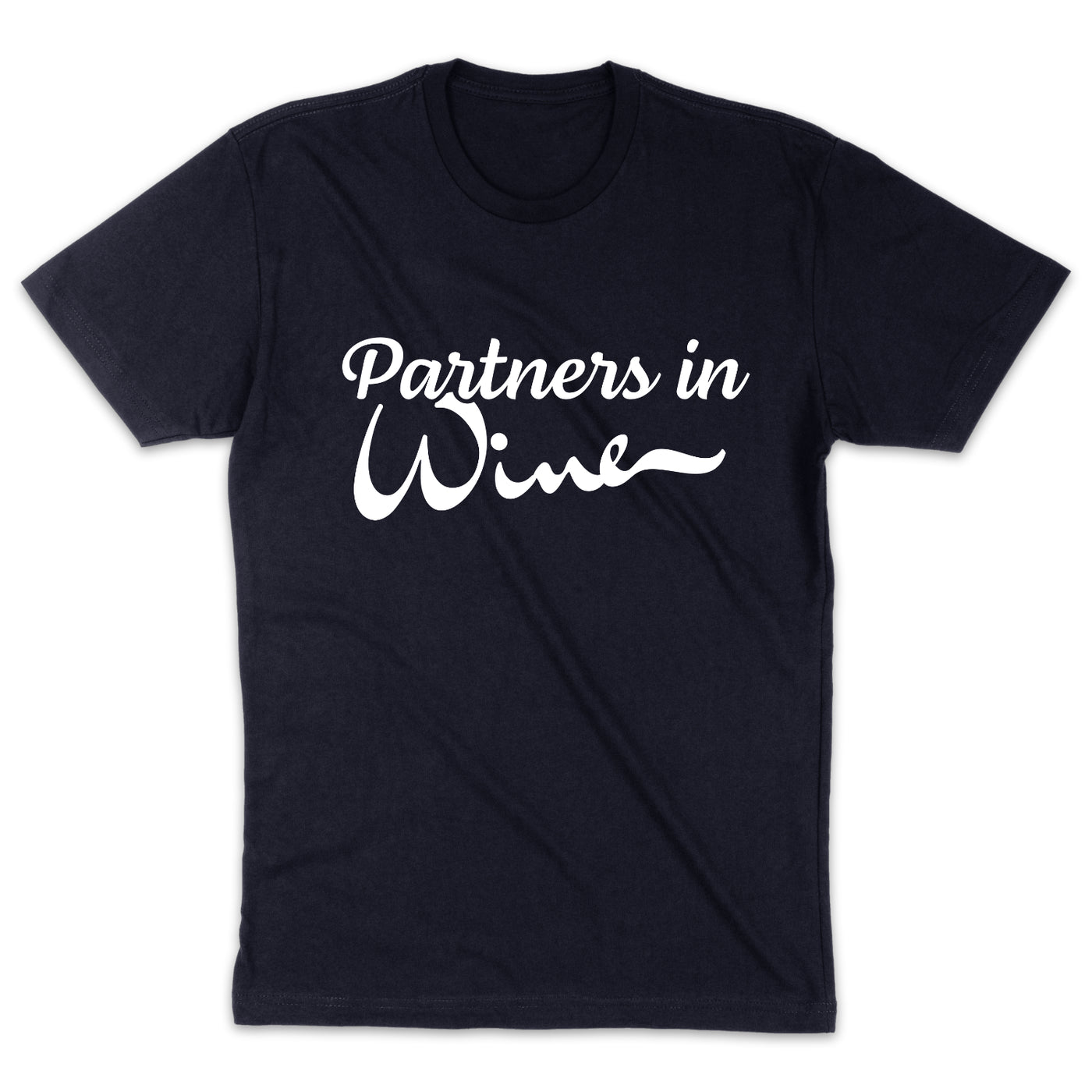 Partners in Wine T-Shirt Weinliebhaber Weintrinker Weinverkostung Shirt Lustiges Wein Shirt Geschenk beste Freundin