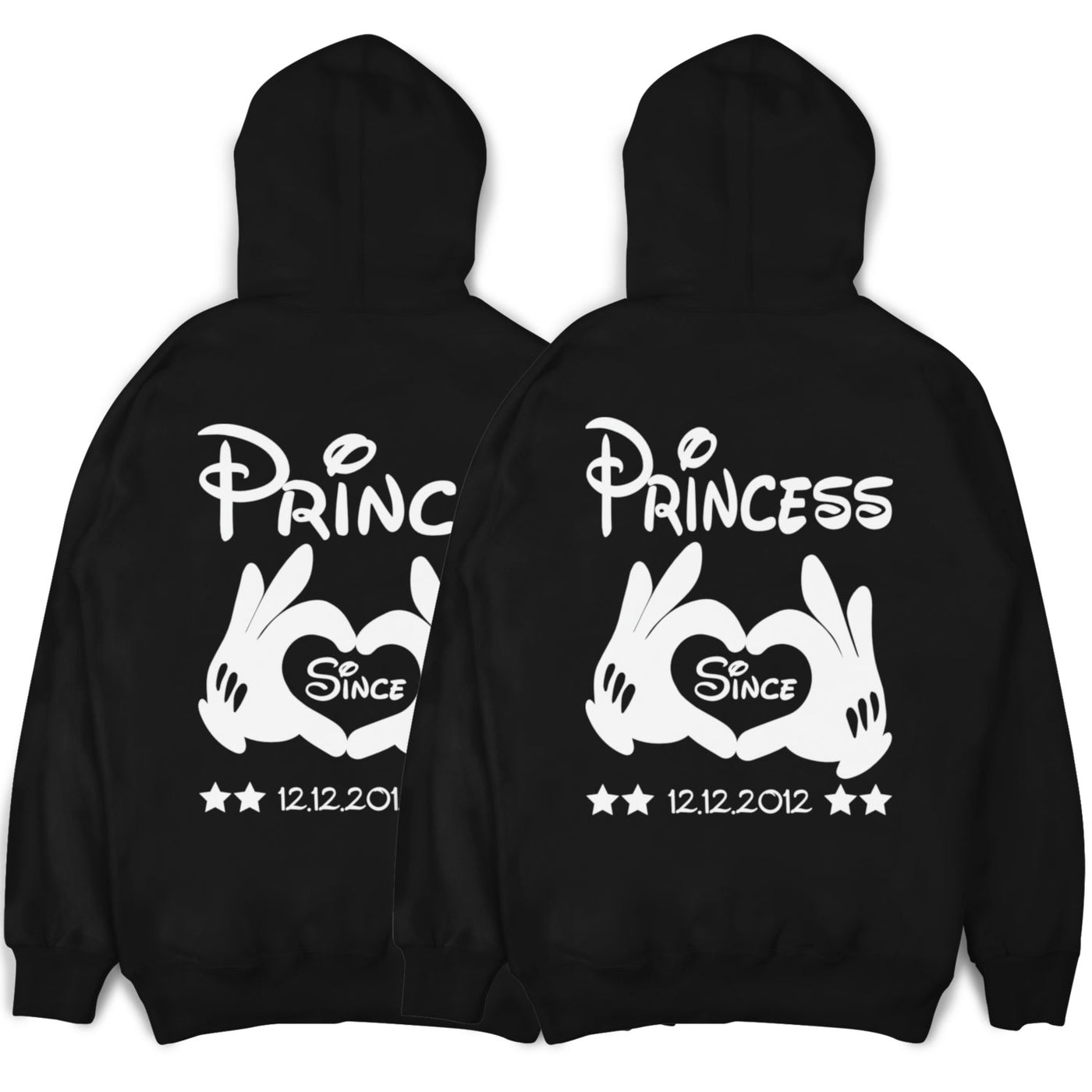 prince-princess-hoodie-black-ft108hod