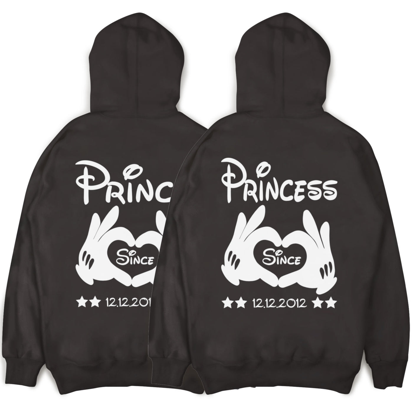 prince-princess-hoodie-drkgry-ft108hod