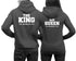 the-king-his-queen-hoodies-dunkelgrau