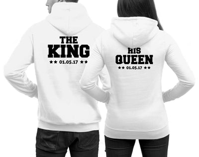 the-king-his-queen-hoodies-weiss